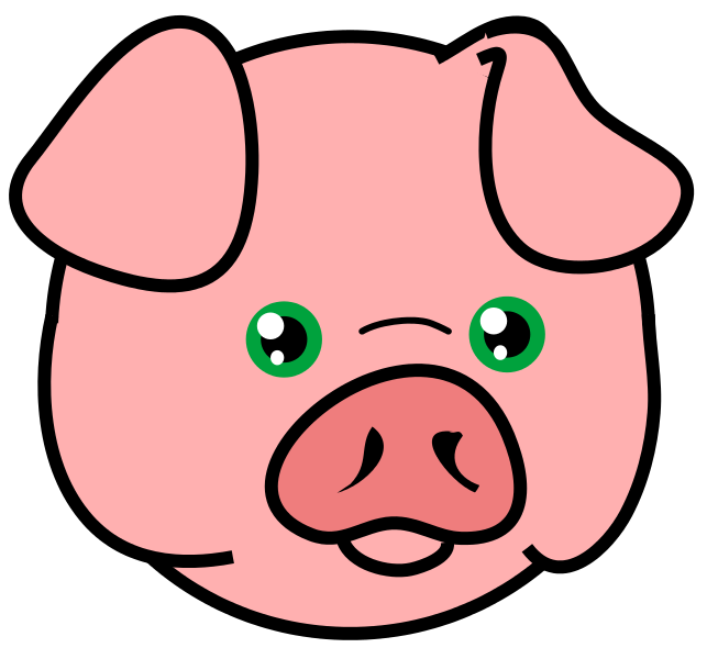 Free to Use  Public Domain Pig Clip Art