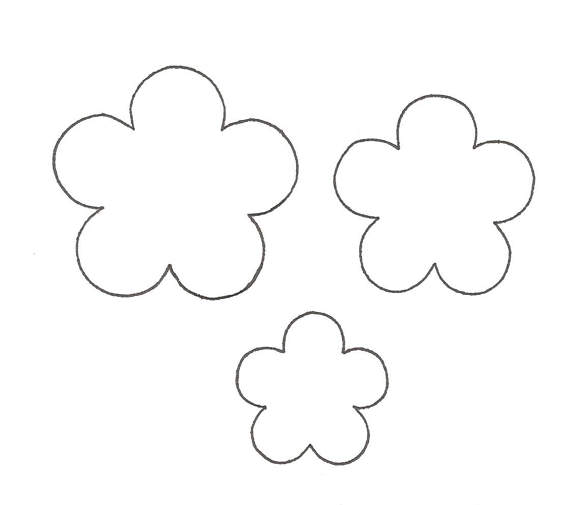 flower templates to print Clip Art Library