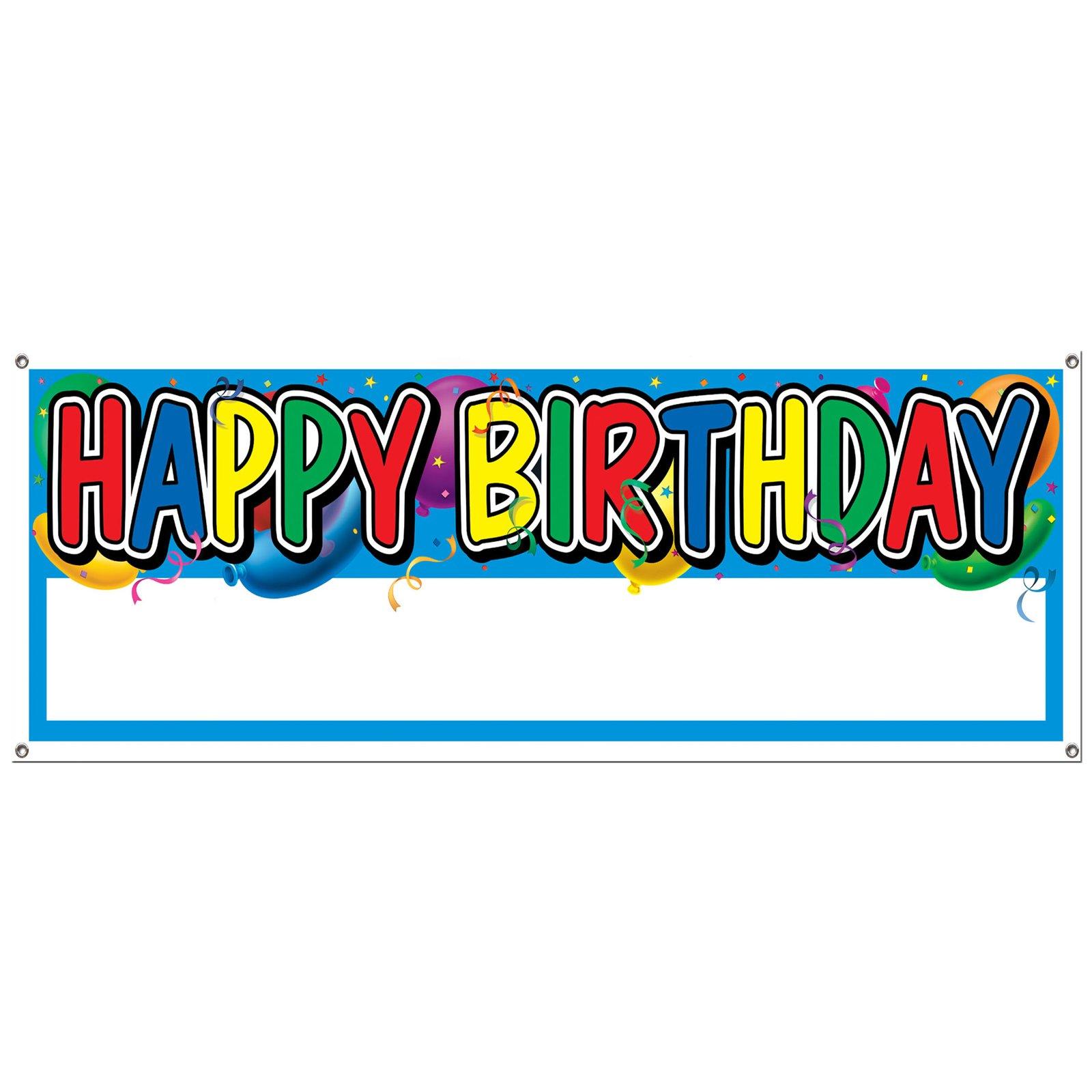 Free Printable Print Happy Birthday Sign