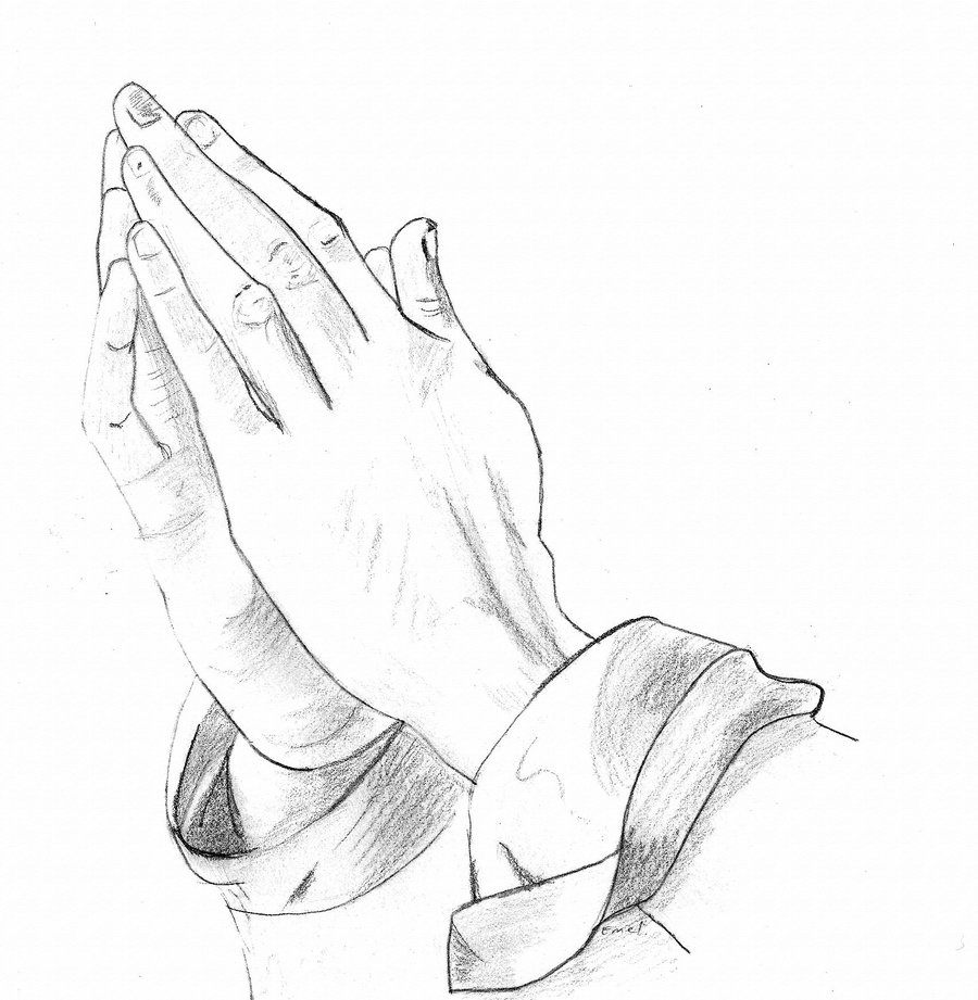 Gallery For  Prayer Hands Tattoos