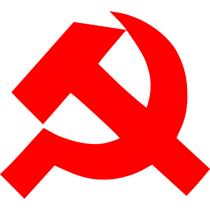Clipart - hammer and sickle