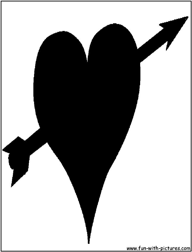 free heart silhouette clip art - photo #46