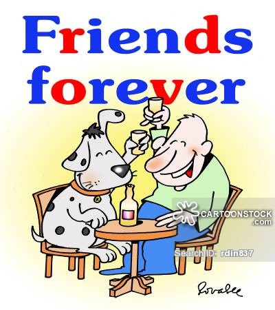 Good Friends Cartoons and Comics - funny pictures from CartoonStock
