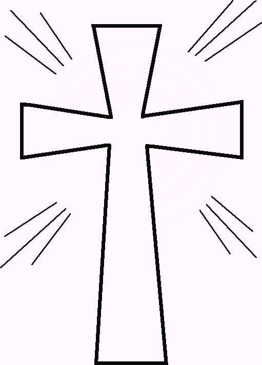 crosses coloring pages printable