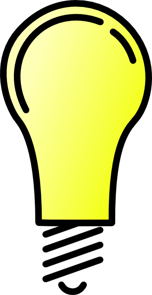 Light Bulb Clipart Black And White | Clipart library - Free Clipart 