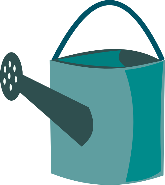 Free to Use  Public Domain Watering Can Clip Art