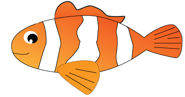 Vector clown fish graphic using Illustrator - Wiki MyRepoSpace.
