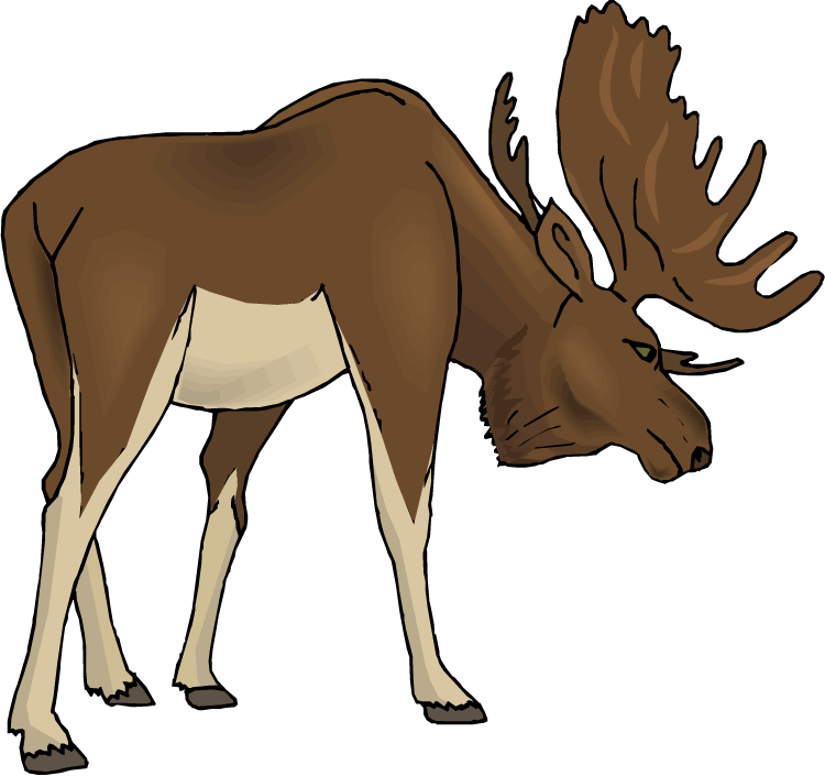 Moose Clip Art Free Wildlife Clipart Free | Clipart library - Free 