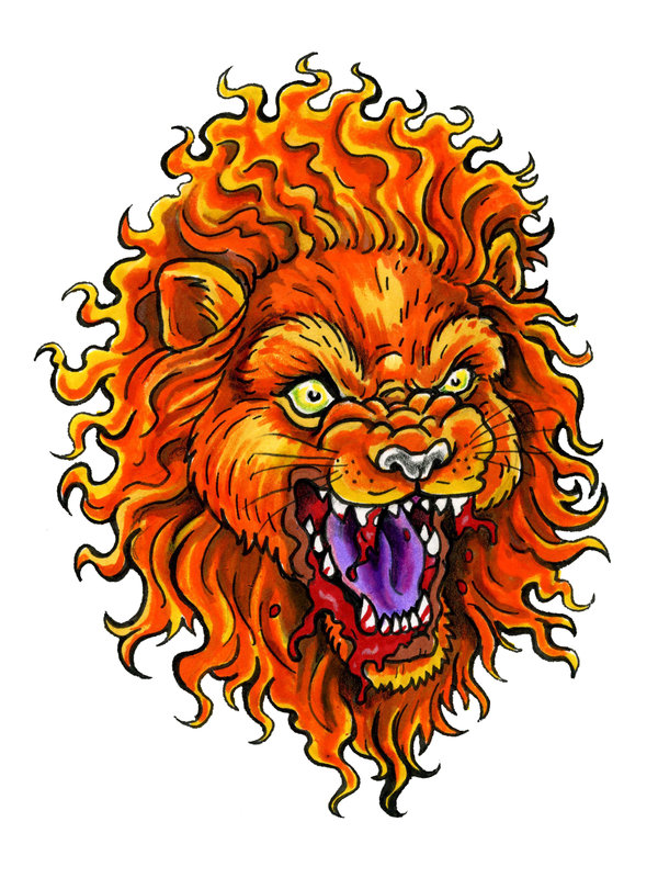 Bloody Lion by scottkaiser on Clipart library