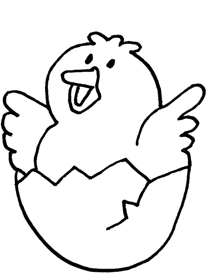 Chicken Little Coloring Page 