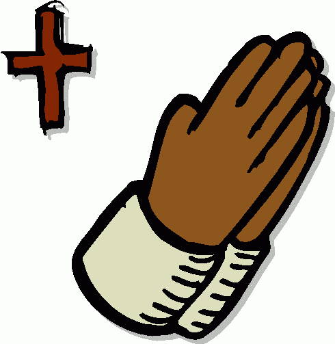 hands in prayer clipart for a sick