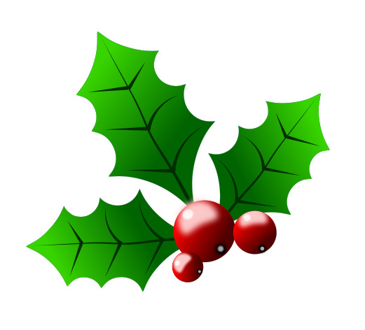 Free Christmas Clip Art Holly | Clipart library - Free Clipart Images