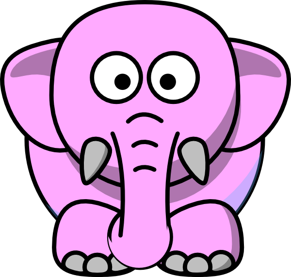 Elephant Cartoon Face - Clipart library