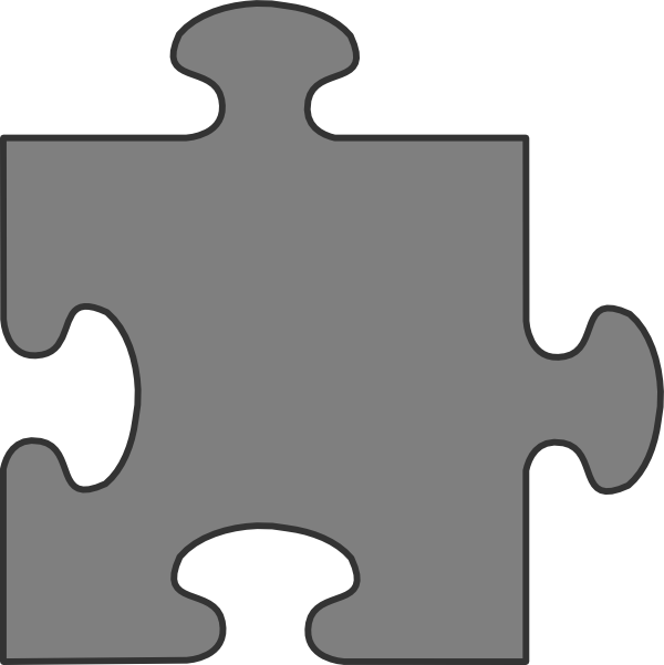 Vector Puzzle Piece - Clipart library