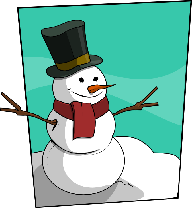 Free to Use  Public Domain Snowman Clip Art