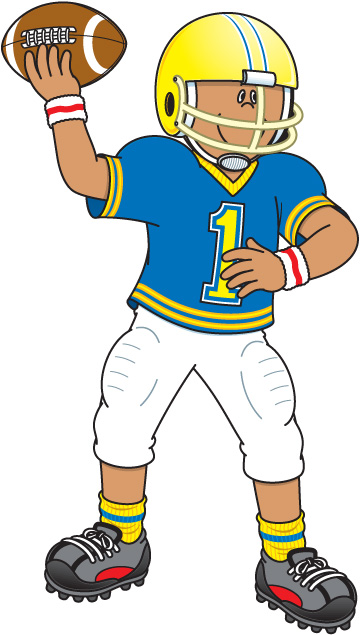 Football Player Clip Art Free | Clipart library - Free Clipart Images