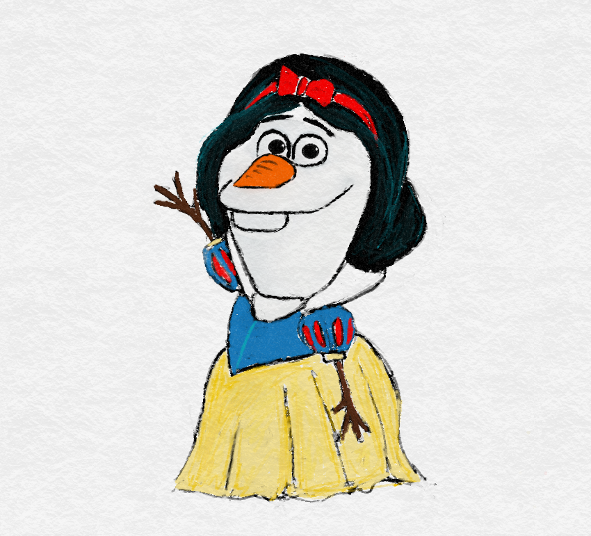 Olaf as Disney princesses - Boing Boing