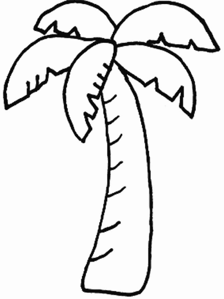 Printable Tree8 Trees Coloring Pages 