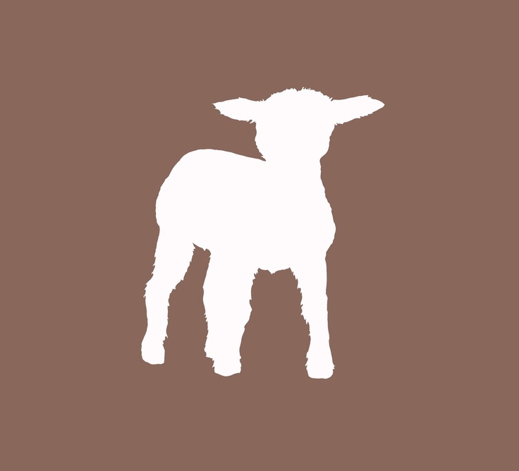 Pix For  Lamb Silhouette
