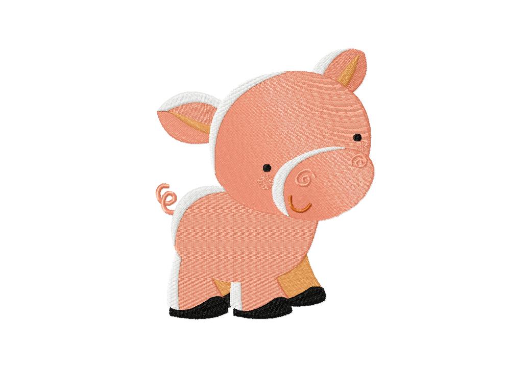 Free Farm Piggy Machine Embroidery Design | Daily Embroidery