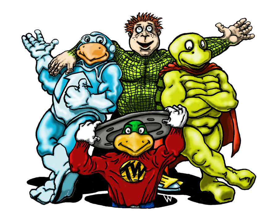 Dc Comics 75th Ann. Turtles by MonsterMansion on Clipart library