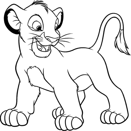 Coloring Pages of Lion King Movie Characters coloring pages of 