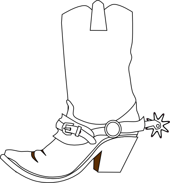 Free Drawings Of Cowboy Boots Download Free Clip Art Free Clip Art On Clipart Library