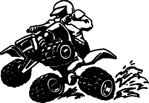 How To Draw A Four Wheeler - Clipart library