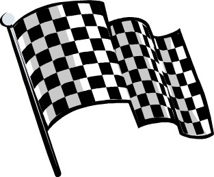 Checkered Flag Clip Art - Clipart library