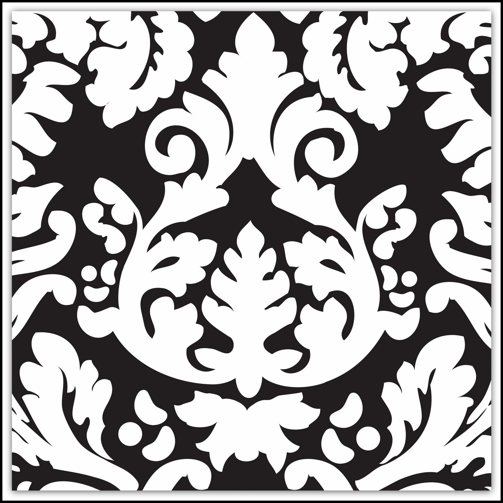 Damask clip art 081110 clipart | Black Background and some PPT 