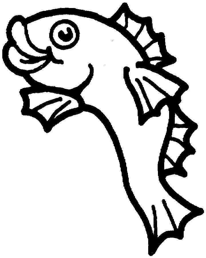Fish Cartoon Black And White Images  Pictures - Becuo