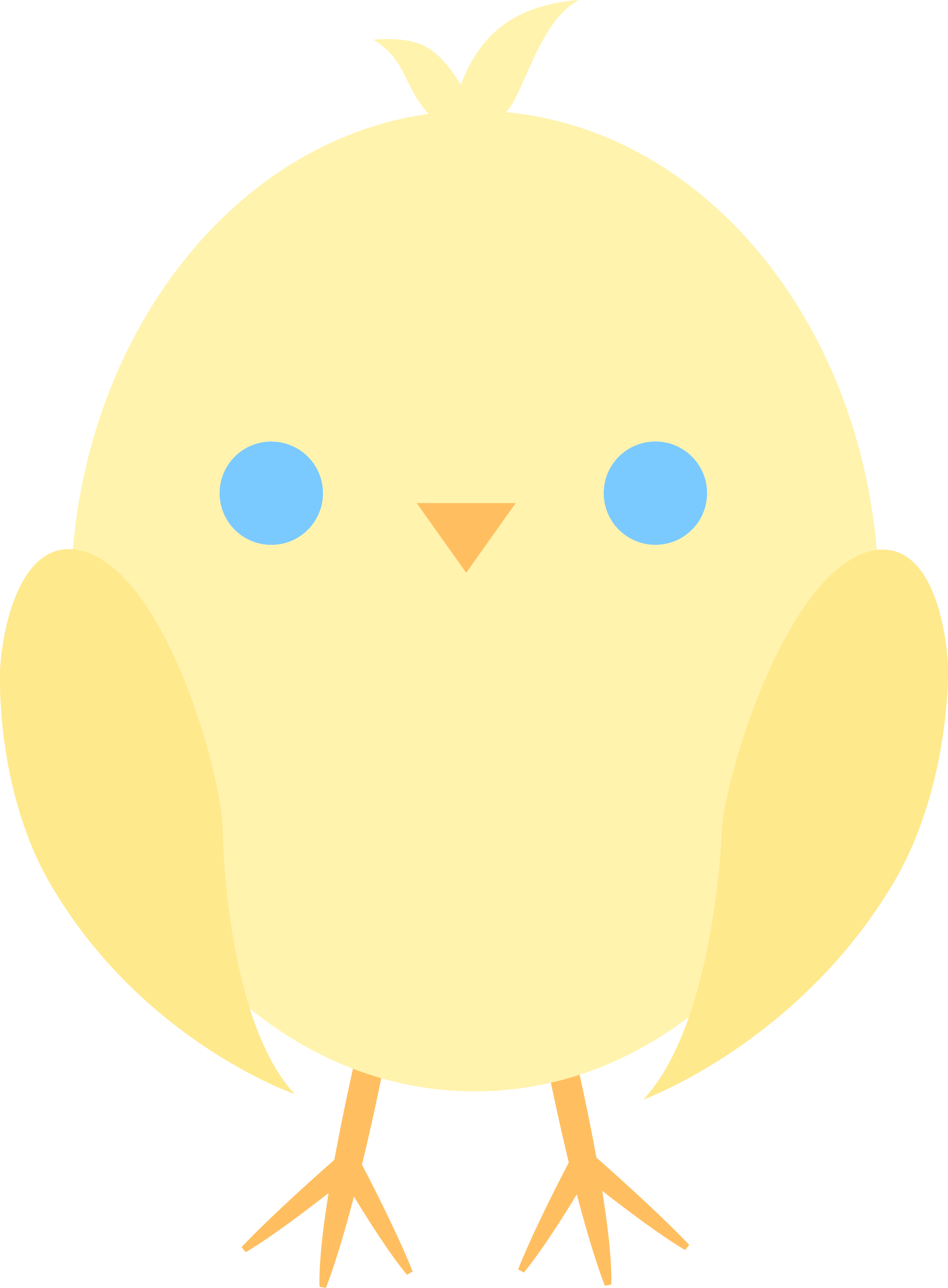 Cute Baby Chicken Clipart | Clipart library - Free Clipart Images