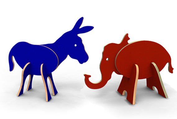 Political Party Wooden Puzzles | Kid Crave