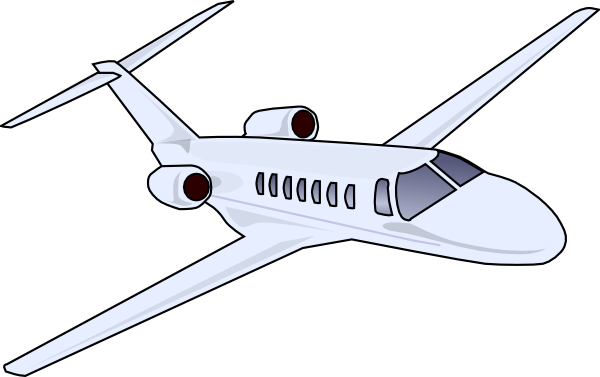 Plane clip art - vector clip art online, royalty free  public domain