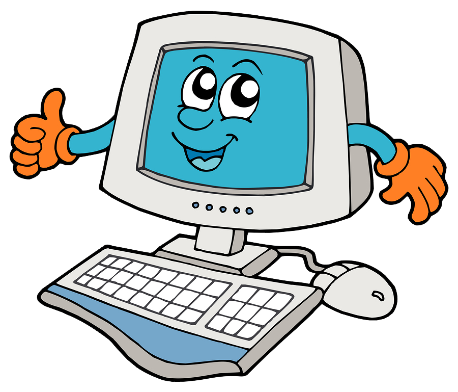 Free Computer Cartoon Image, Download Free Computer Cartoon Image png