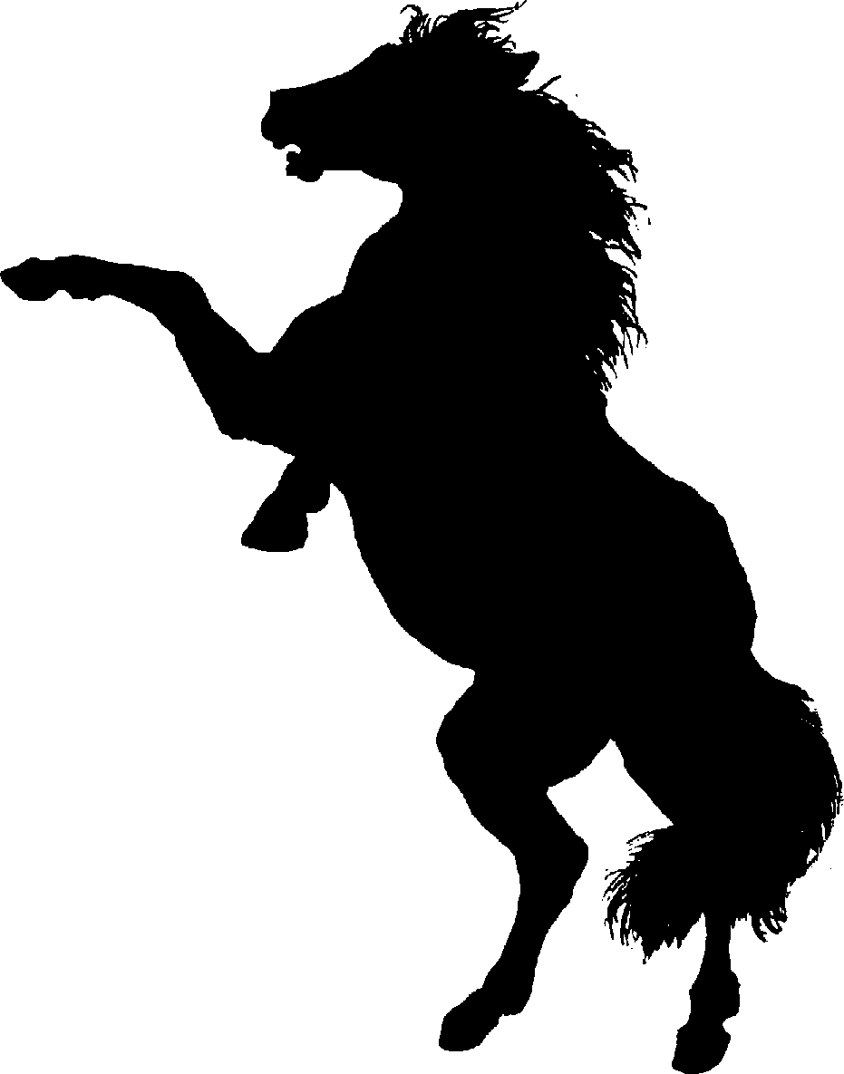 Black Horse Rearing Clipart Images  Pictures - Becuo