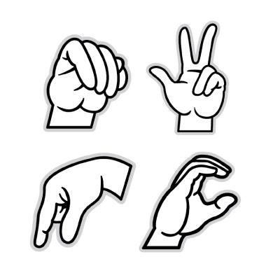 Cricut Craft Room� Exclusives, American Sign Language Alphabet 