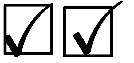 symbols - Creating Boxed Check Mark - TeX - LaTeX Stack Exchange