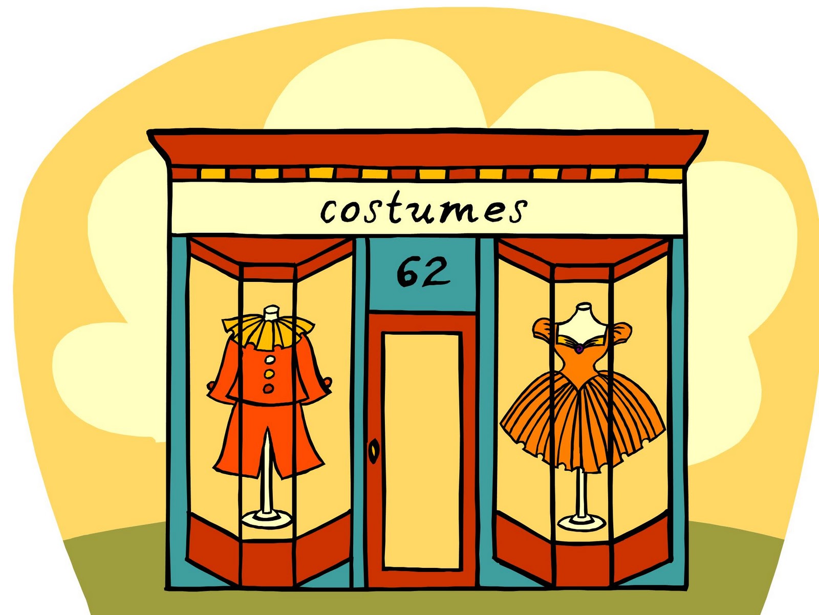 bakery storefront clipart