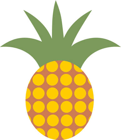 Cartoon Pineapple - Clipart library 