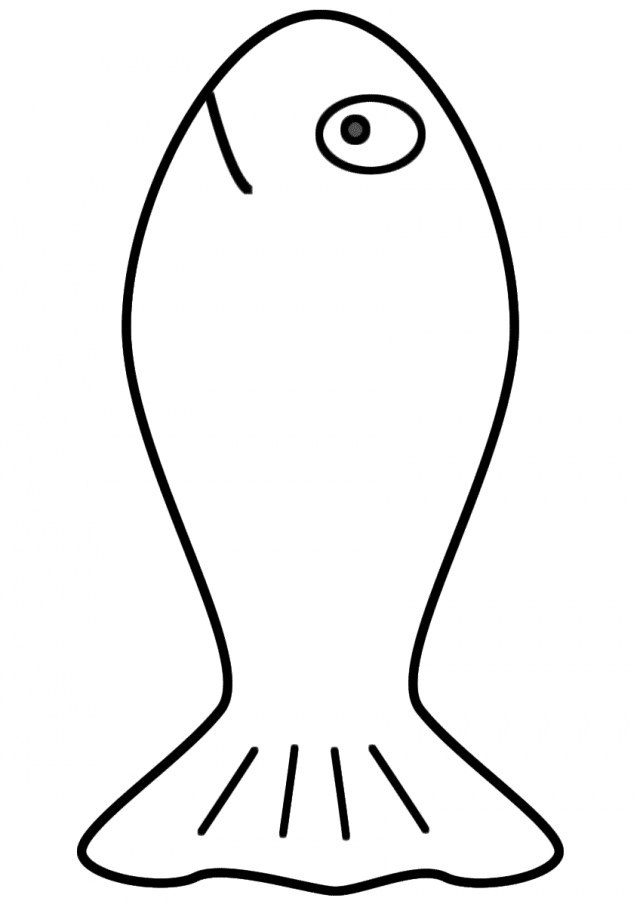 Free Fish Coloring Pages To Print Printable Coloring Sheet 165982 