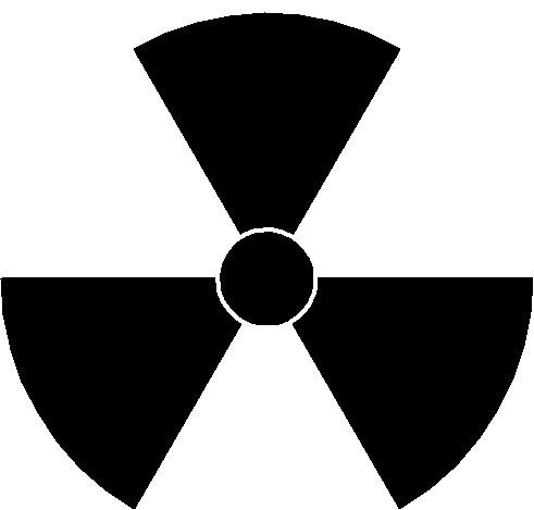 Nuclear Radiation Symbol - Clipart library