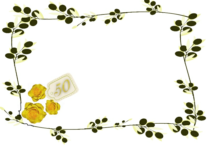 50th Wedding Anniversary Invitations: Free Printable Downloads 