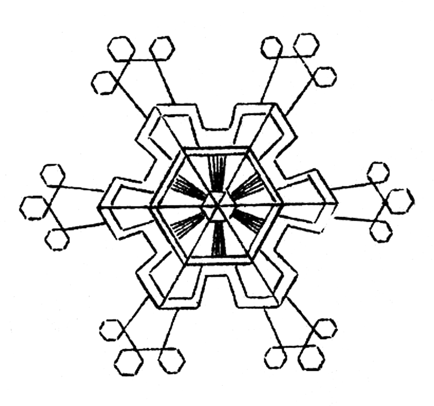 Falling Snowflake Clipart | Clipart library - Free Clipart Images