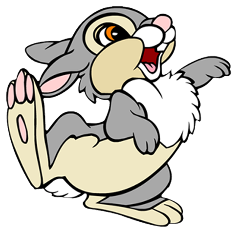 Bunny PNG Cartoon Free Clipart