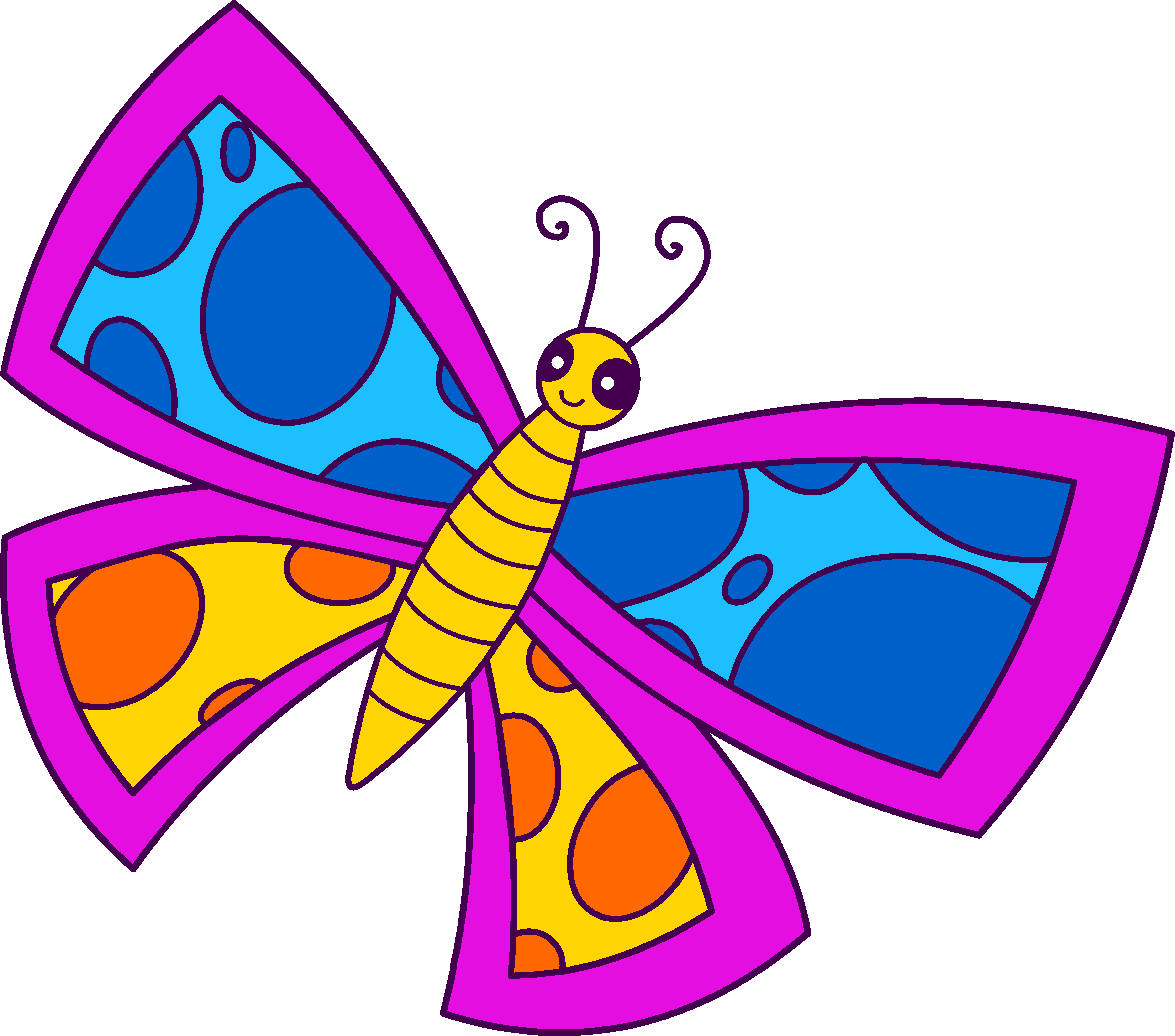 Free Pictures Of Cartoon Butterflies, Download Free Pictures Of Cartoon  Butterflies png images, Free ClipArts on Clipart Library