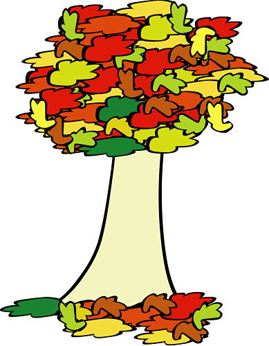 Autumn Clipart Including Fall Leaves Clipart Fall Tree Clipart 
