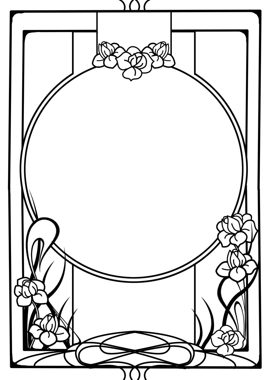 516 nouveau frame 04 by Tigers-stock on Clipart library