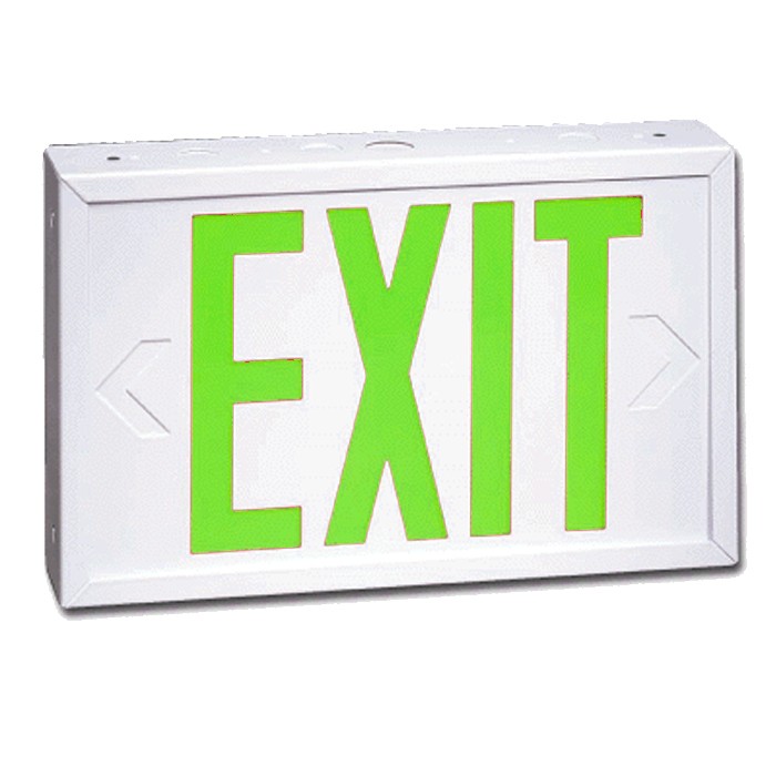 Siltron� WXL Series Steel LED Exit Sign - buySiltron.