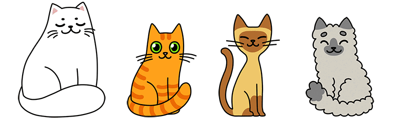 animated cats by irmirx on Clipart library